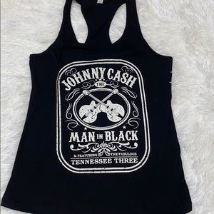 Johnny Cash tank top